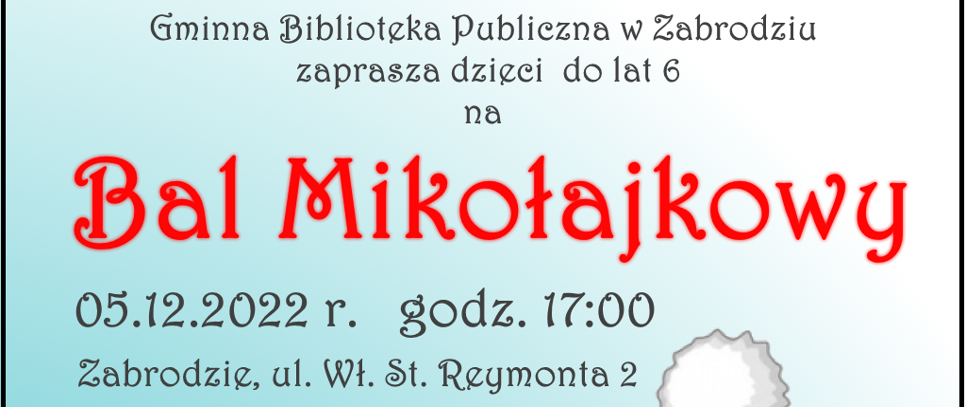 Bal mikołajkowy