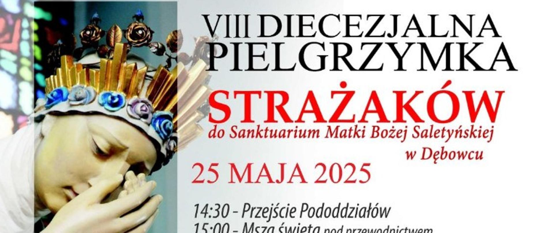 plakat pielgrzymki Dębowiec 2025