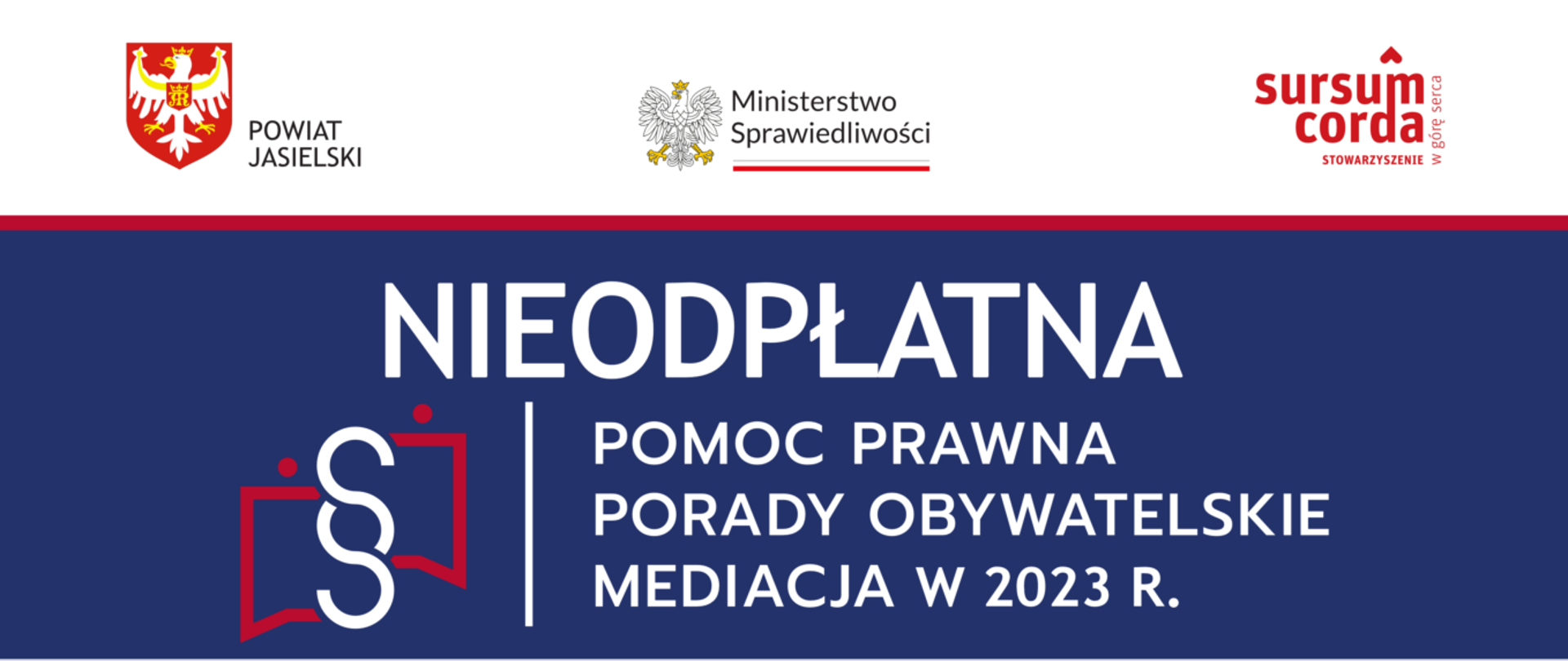 Nieodpłatna pomoc prawna, poradnictwo obywatelskie, mediacja oraz edukacja prawna w 2023 r.