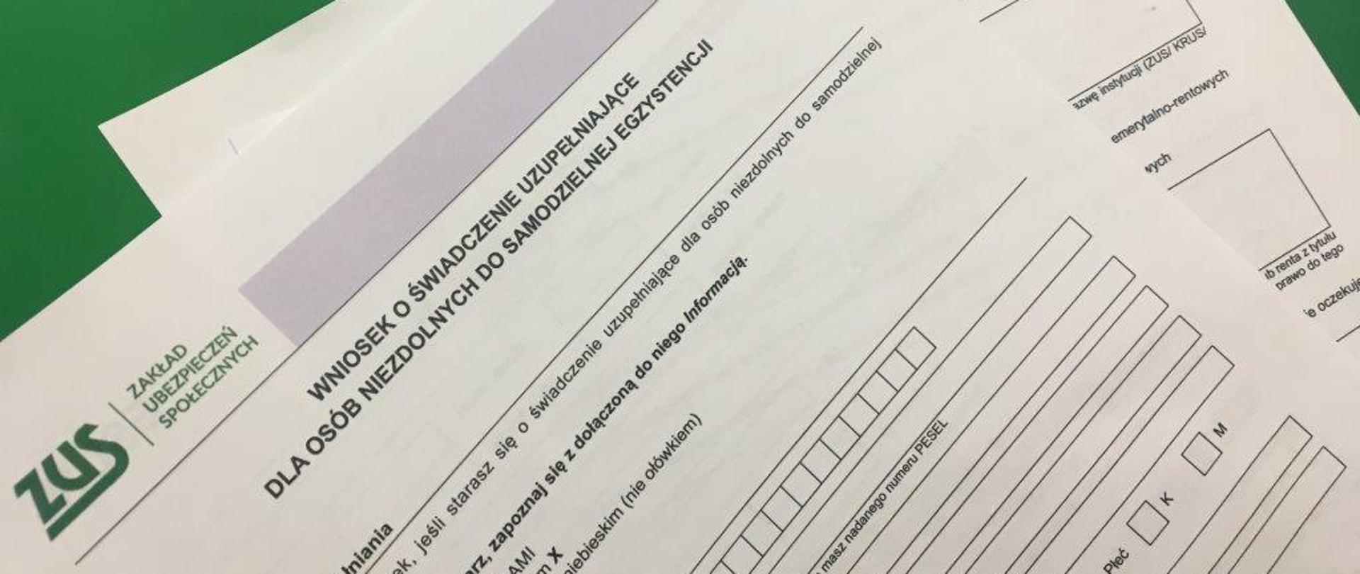 Zmiany w 500 plus dla niesamodzielnych - wniosek o świadczenie uzupełniające dla osób niezdolnych do samodzielnej egzystencji