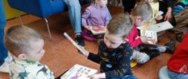 Zajęcia w bibliotece z pracownikami instytucji