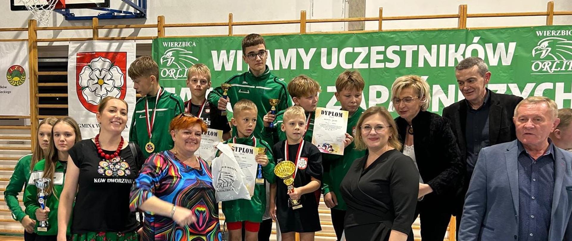 Turniej Zapaśniczy „Nadziei Olimpijskich” Młodzików i Dzieci w stylu klasycznym i zapasach kobiet o Puchar Wójta Gminy Wierzbica