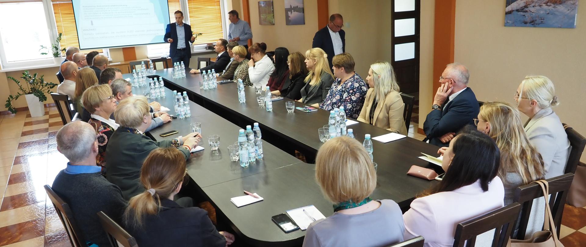 Spotkanie informacyjne poświęcone wdrażaniu systemu EZD RP