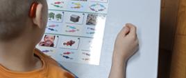 Terapia surdopedagogiczna - dziecko w trakcie zajęć