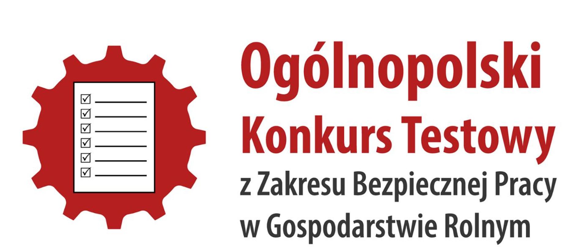 Weź udział w VI edycji Ogólnopolskiego Konkursu Testowego z Zakresu Bezpiecznej Pracy w Gospodarstwie Rolnym Dobrostan Rolnika - logotyp