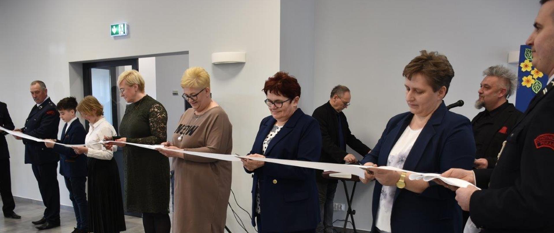 Uroczyste otwarcie świetlicy w Zacharzynie