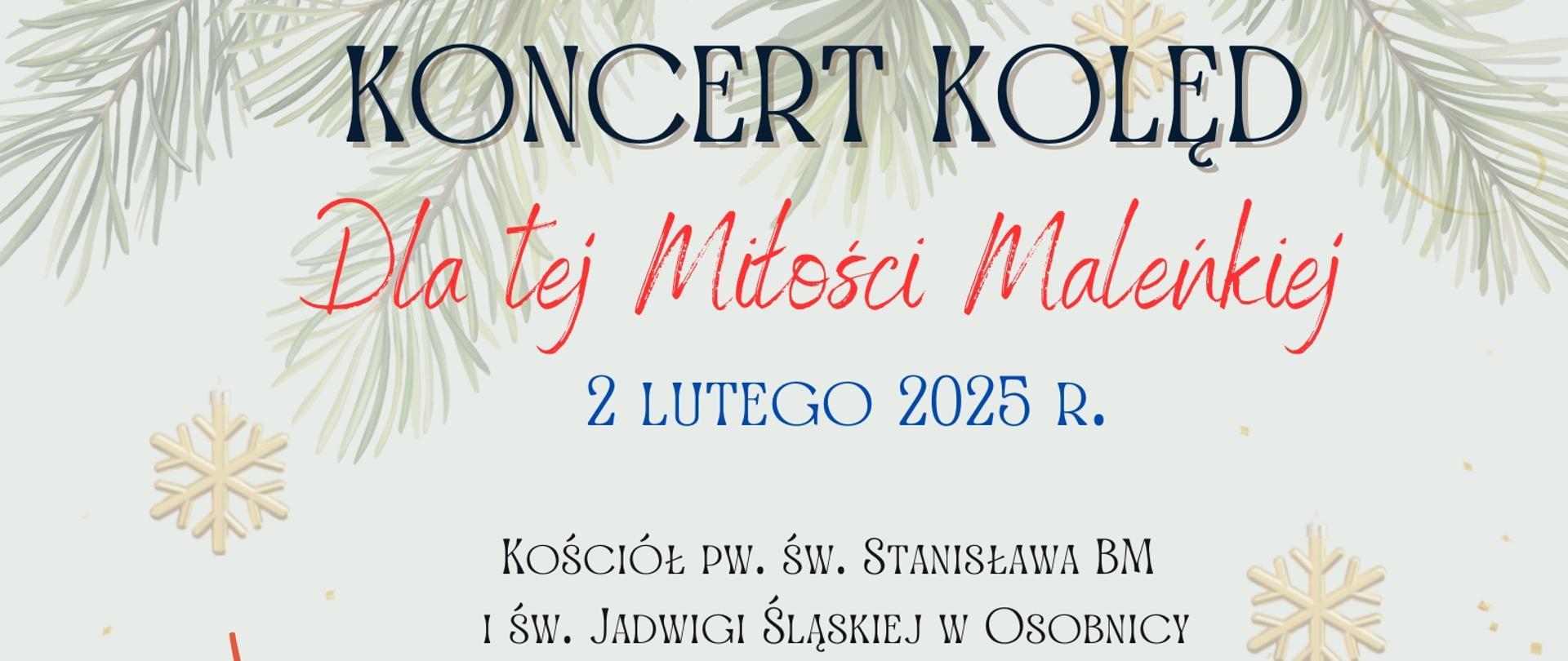 Plakat-koncert_kolęd_Osobnica