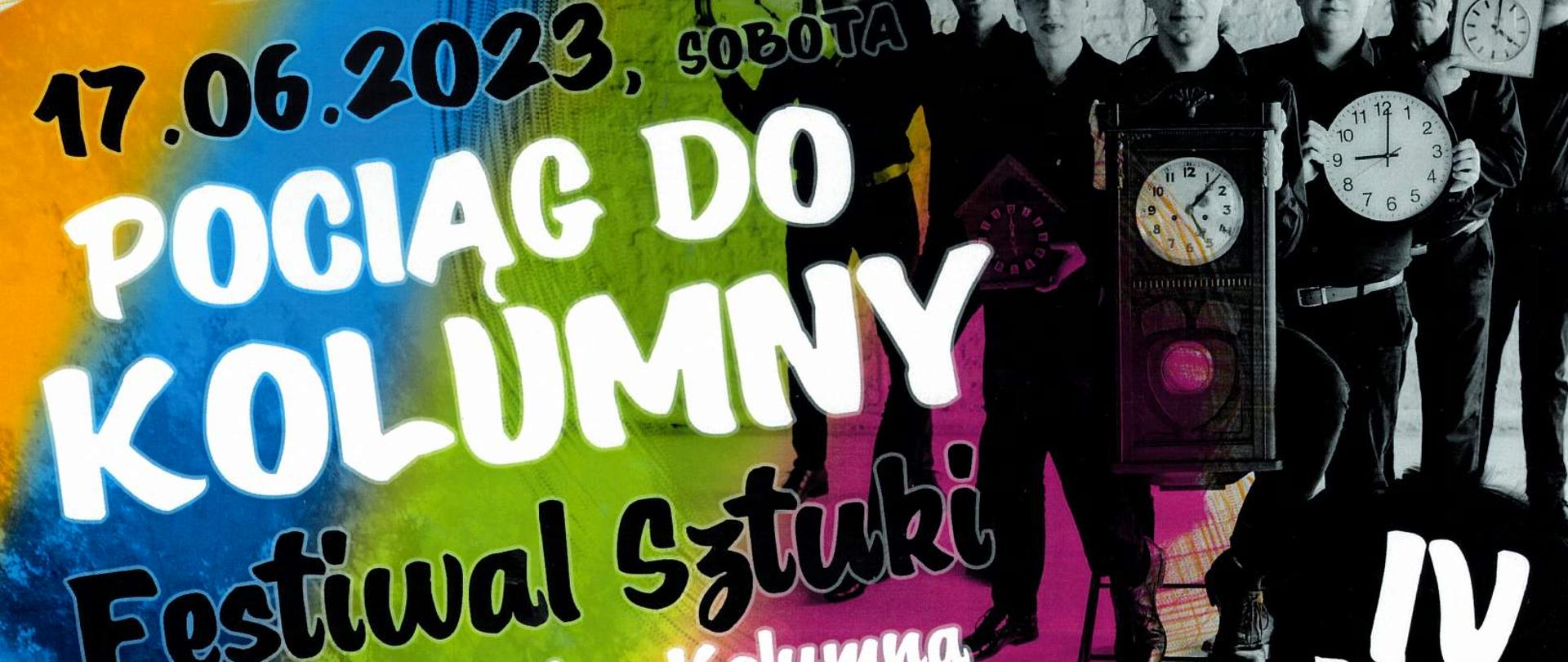 Pociąg do Kolumny - Festiwal Sztuki 2023