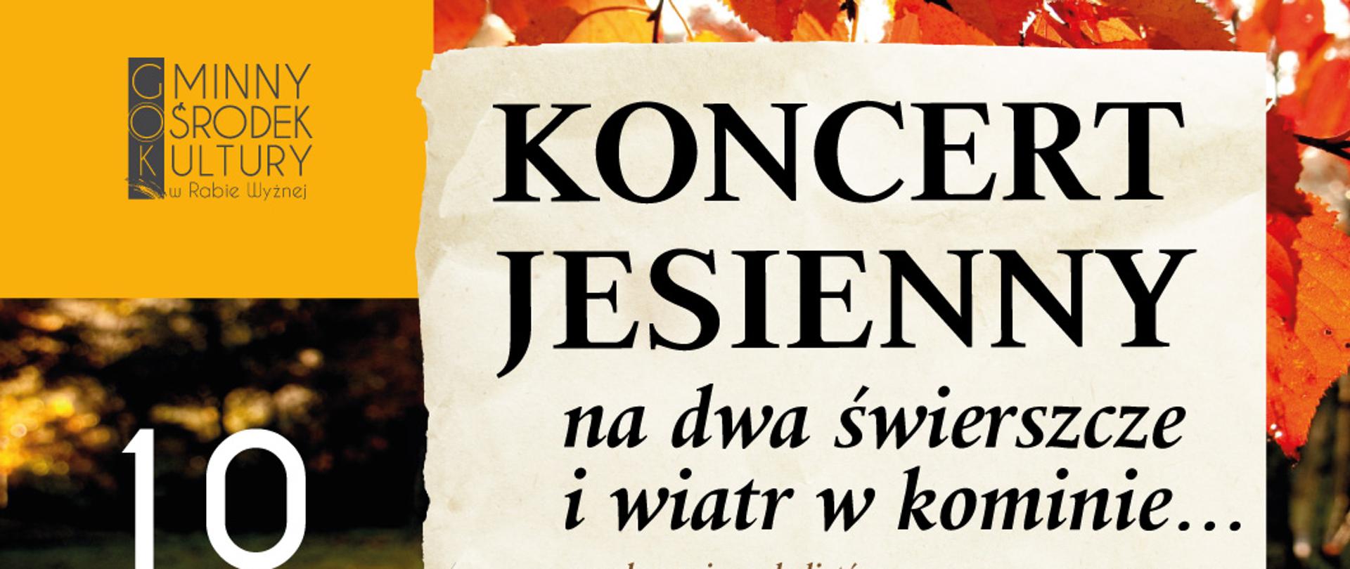 Koncert Jesienny oraz Wernisaż Wystawy Fotografii