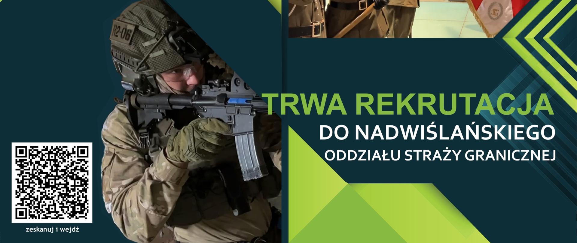 Nabór kandydatów do struktur Nadwiślańskiego Oddziału Straży Granicznej - informacje