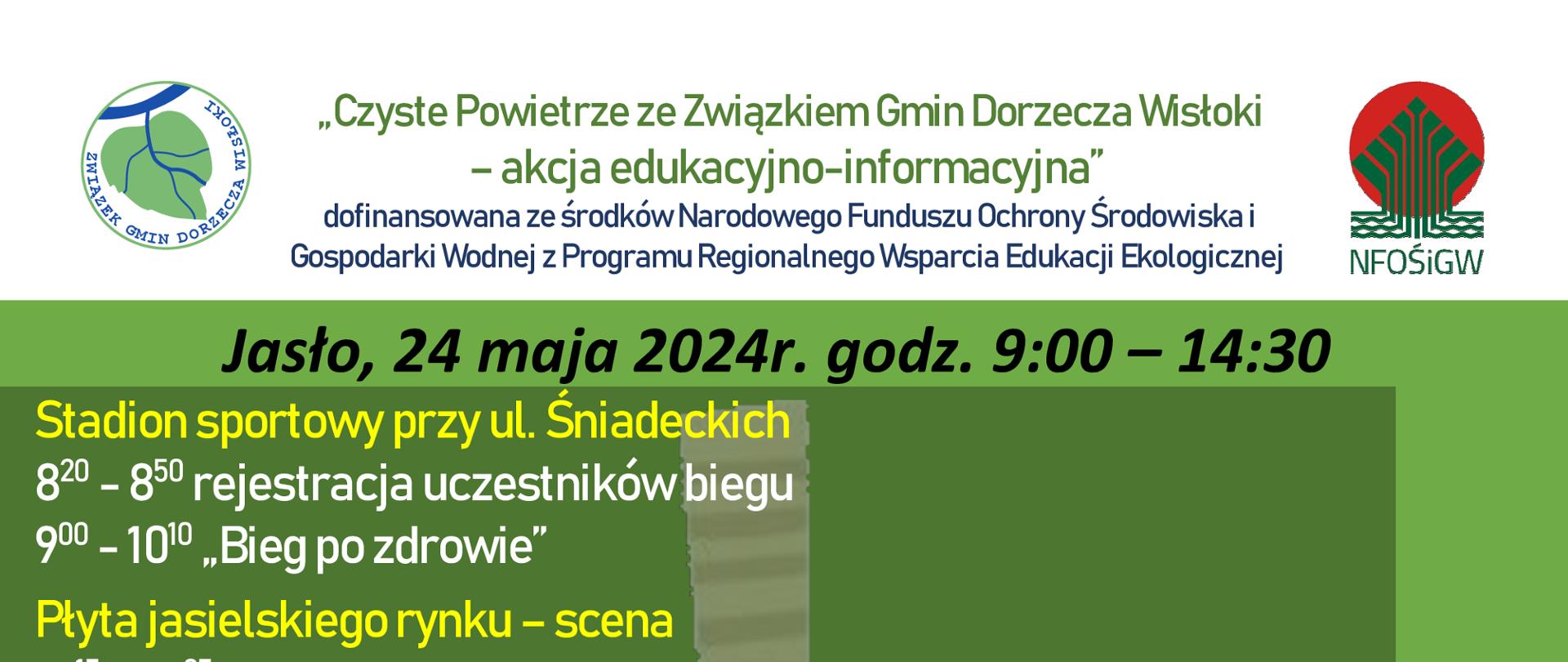 Czyste Powietrze ze Związkiem Gmin Dorzecza Wisłoki - akcja edukacyjno-informacyjna"