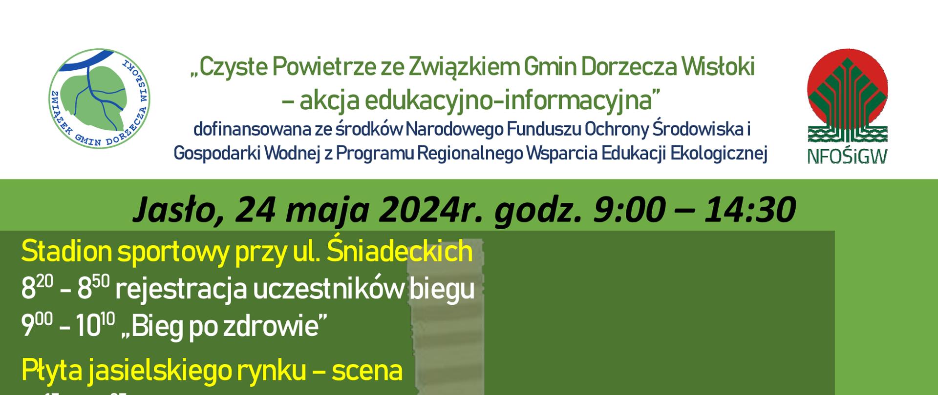 Czyste Powietrze ze Związkiem Gmin Dorzecza Wisłoki - akcja edukacyjno-informacyjna"
