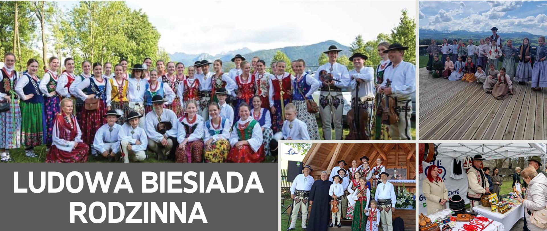 Plakat z wydarzenia wszyscy dla dziedzictwa 15 czerwca 2025 o godzinie 11:00 , po prawej fotografie z poprzednich wydarzeń po lewej opis programu imprezy. Na dole loga organizatorów wydarzenia.