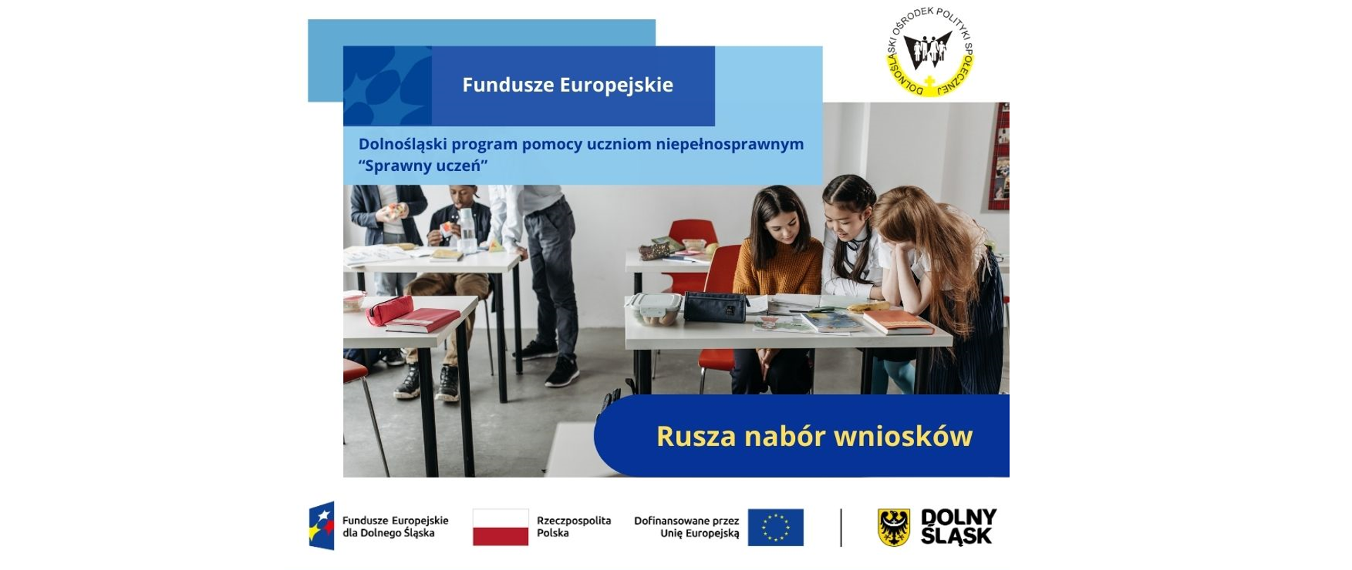 Dolnośląski program pomocy uczniom niepełnosprawnym "Sprawny uczeń"
