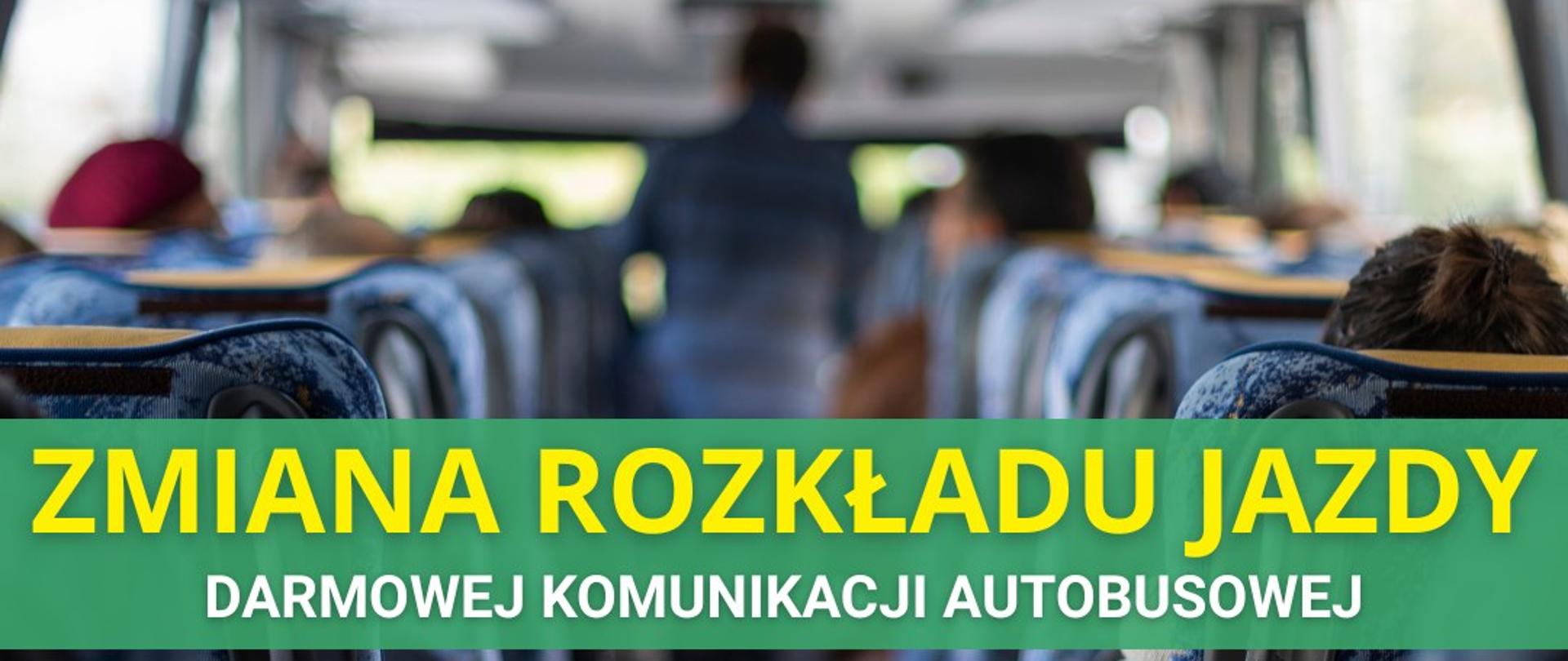 Rozkład jazdy bezpłatnej komunikacji publicznej