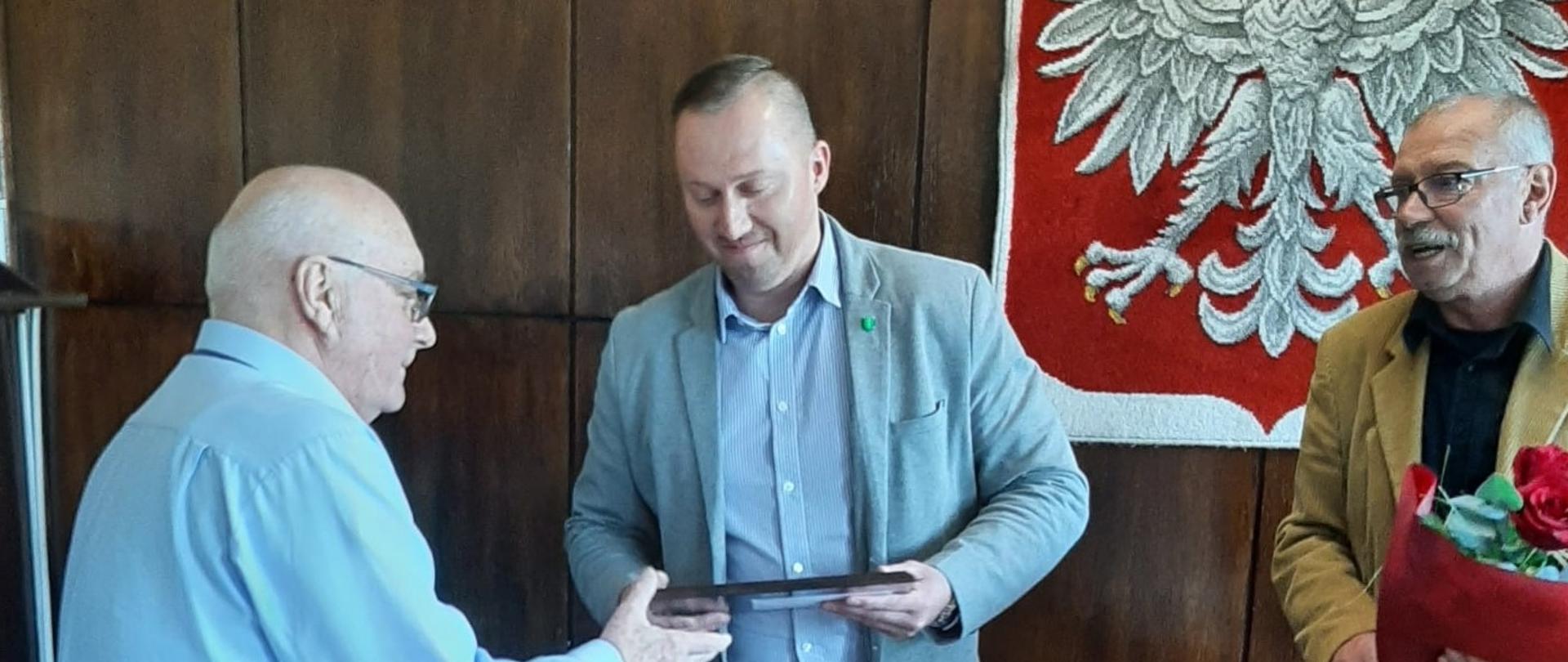 Pożegnanie Komendanta - odejście na emeryturę Mariana Łuczaka, Gminnego Komendanta Ochotniczej Straży Pożarnej w Krzyżu Wielkopolskim