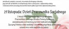 Dzień pracownika socjalnego