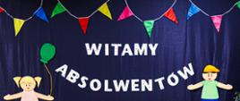 Grafika "Witamy absolwentów" 