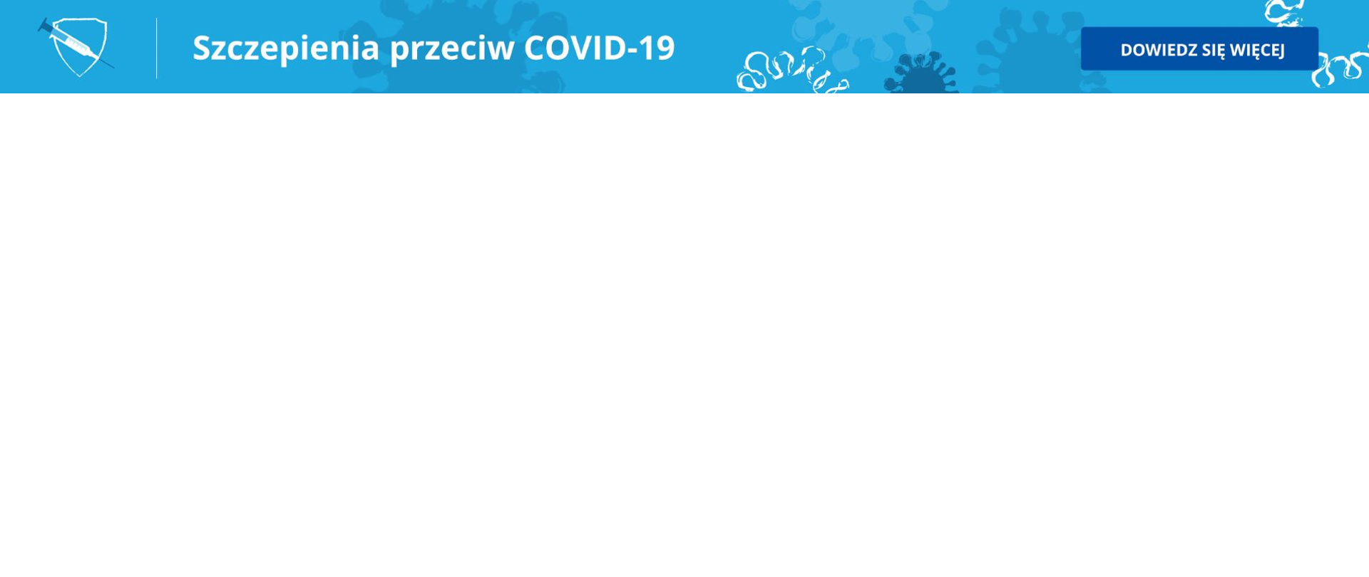 Baner akcji "Szczepimy się"