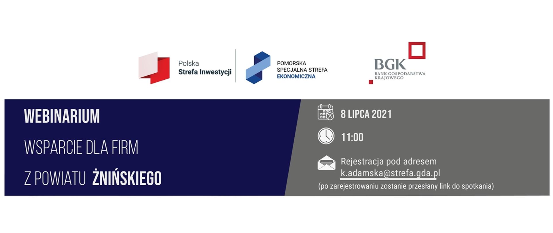 Zaproszenie-Wsparcie dla firm z Powiatu Żnińskiego