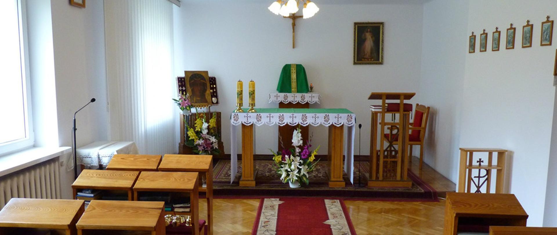 wnętrze kaplicy