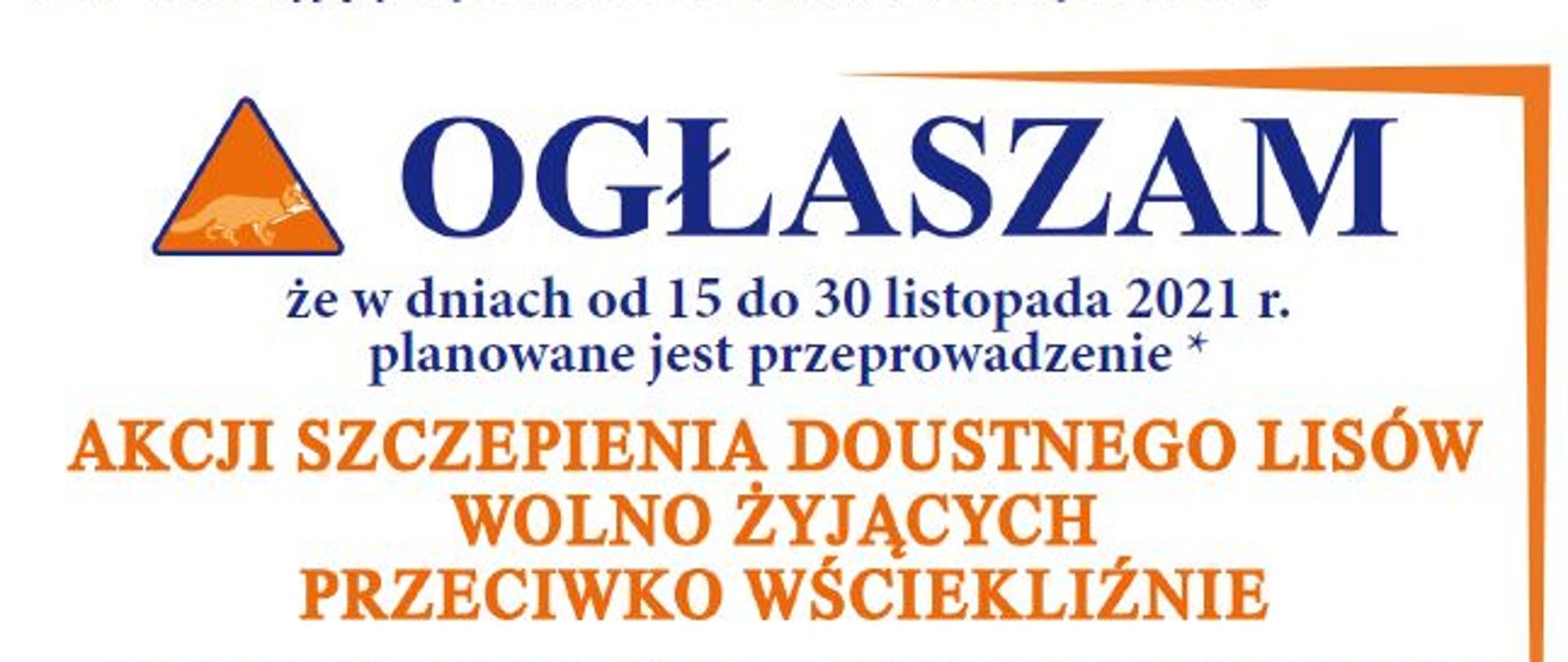 Komunikat. ws lisów