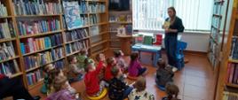 Zajęcia w bibliotece z pracownikami instytucji