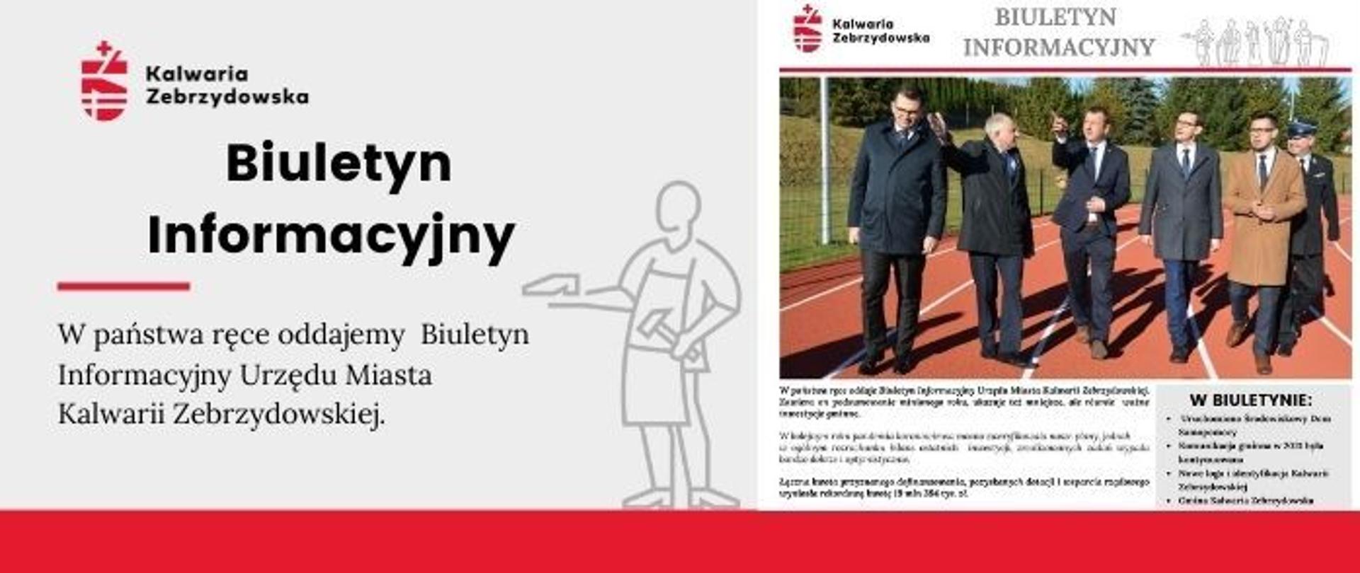 Plansza informująca - Biuletyn Informacyjny Urzędu Miasta 