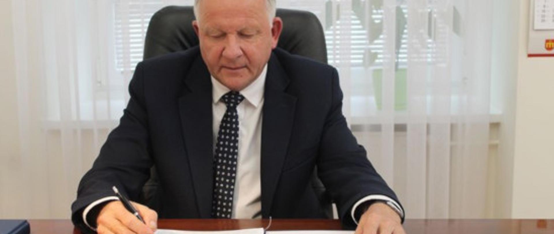 Burmistrz Miasta Augustyn Ormanty 