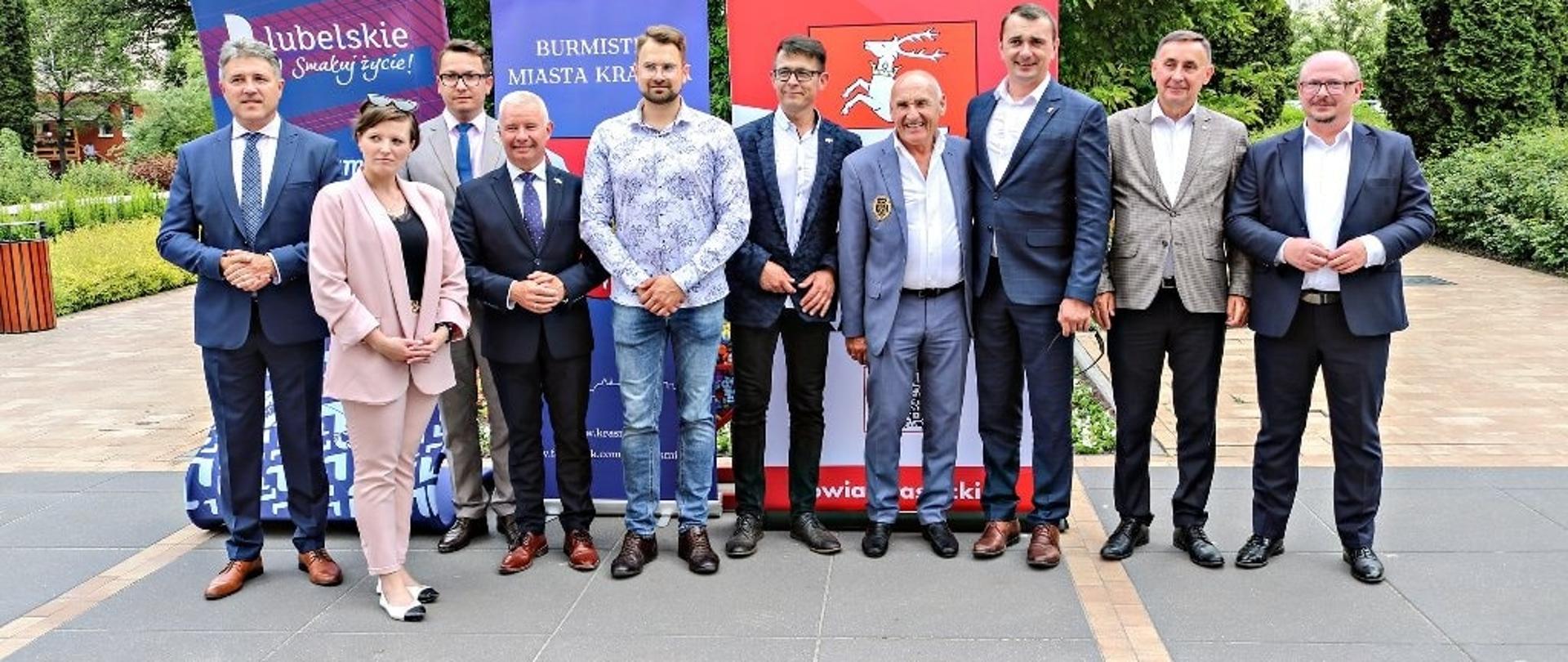 Czesław Lang odwiedził powiat kraśnicki!