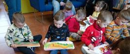 Zajęcia w bibliotece z pracownikami instytucji