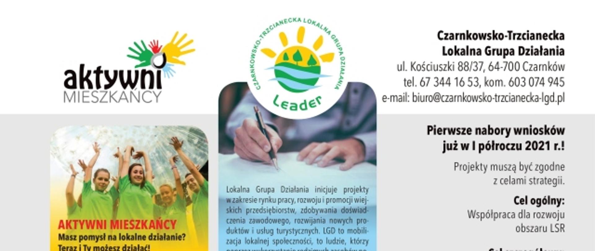 Aktywni mieszkańcy - plakat