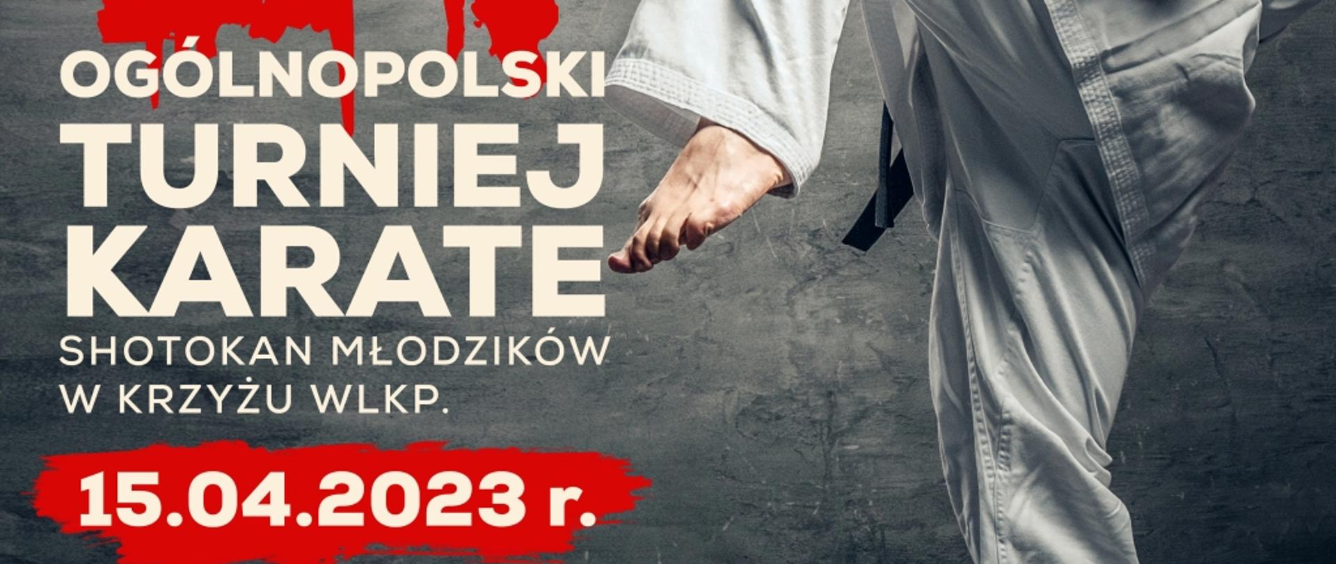 Zaproszenie na turniej karate