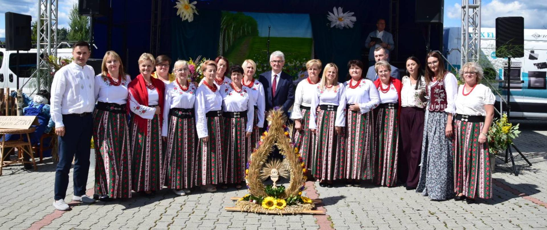 Dożynki w Podsarniu.