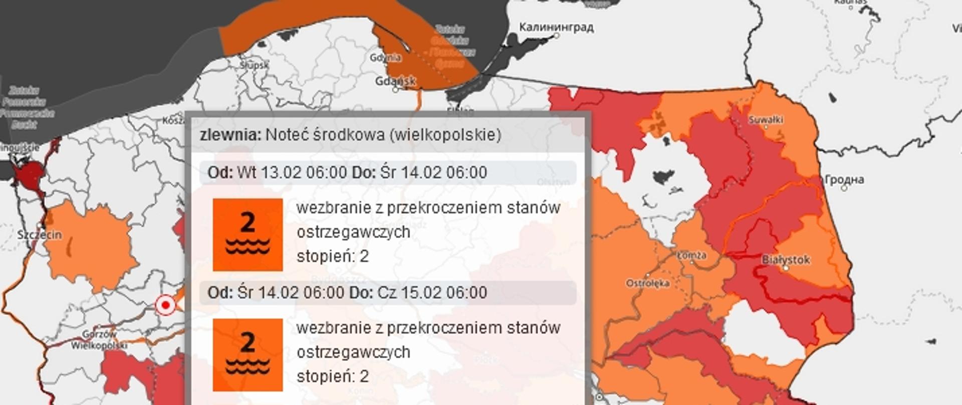 Ostrzeżenie hydrologiczne