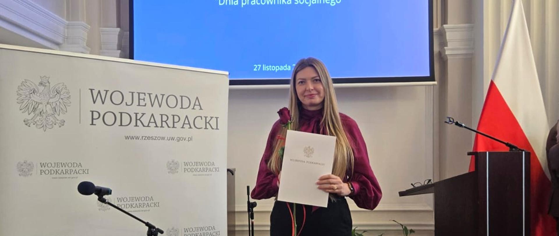 Wyróżnienia Wojewody Podkarpackiego z okazji "Dnia pracownika socjalnego"