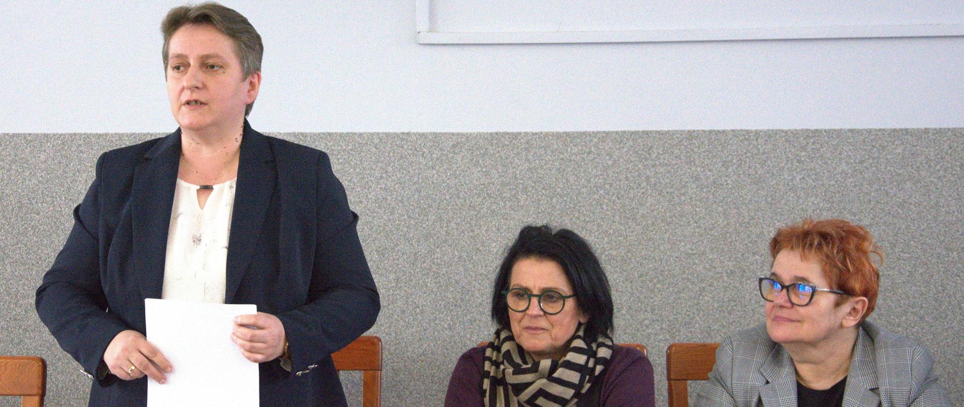 Rozpoczęcie zebrania w Ratajach