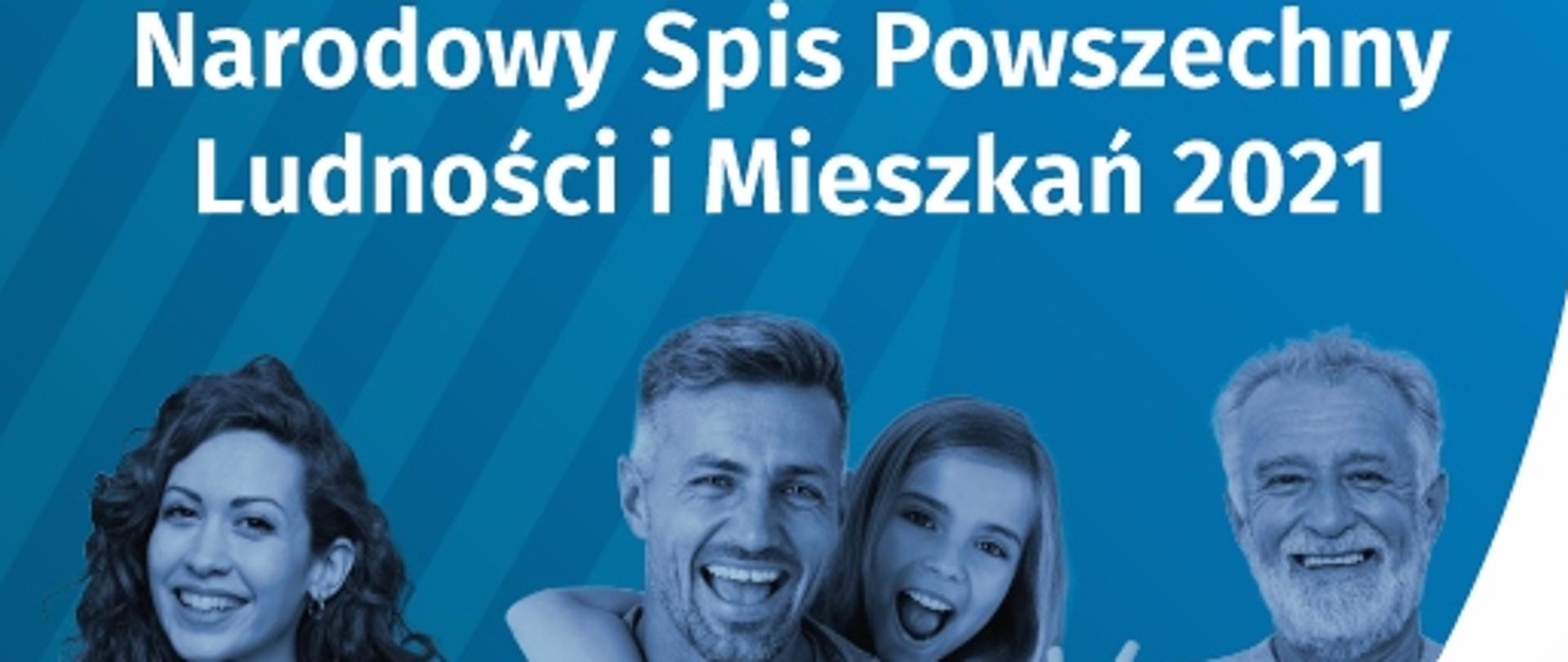 Narodowy Spis Powszechny Ludności i Mieszkań 2021 - plakat