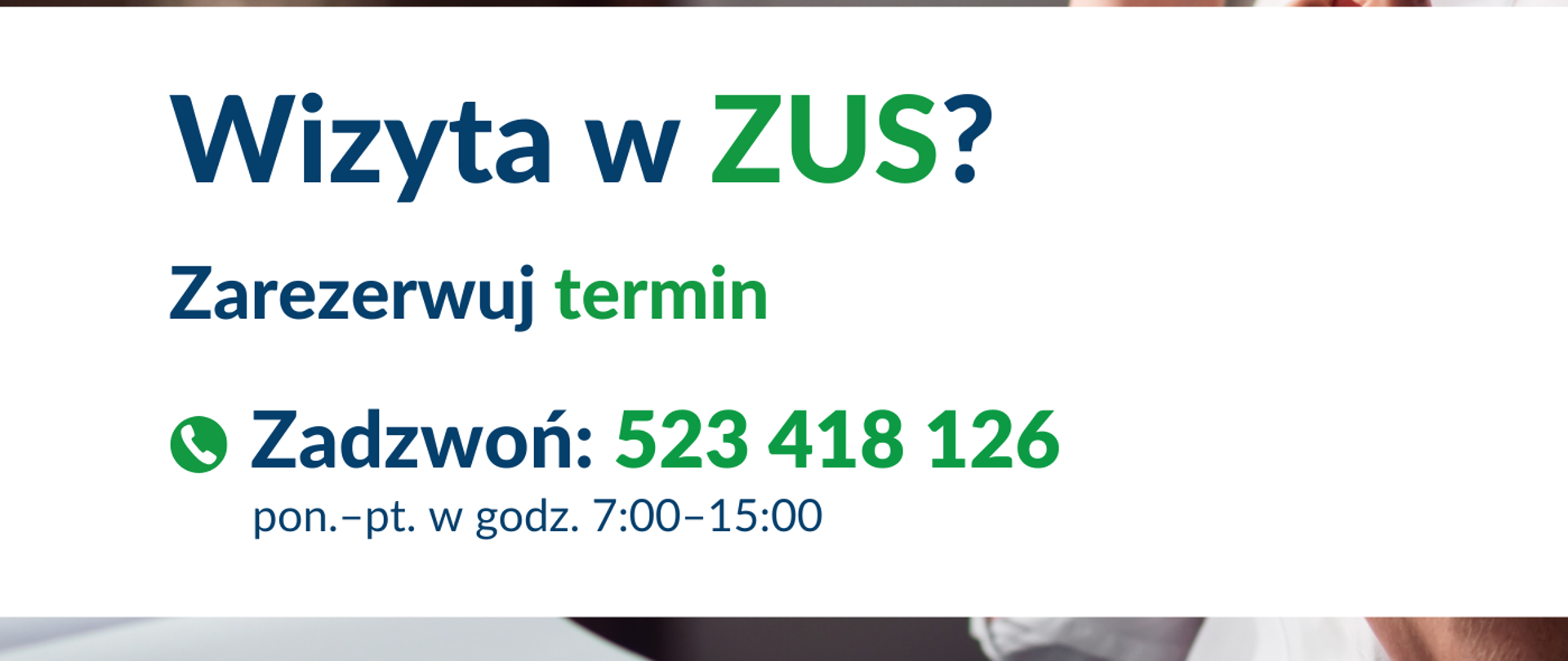 Wizyta w ZUS - zarezerwuj termin