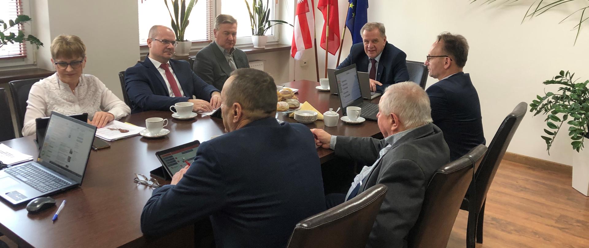 Posiedzenie Zarządu Powiatu w Bielsku Podlaskim w dniu 16.02.2023 r.