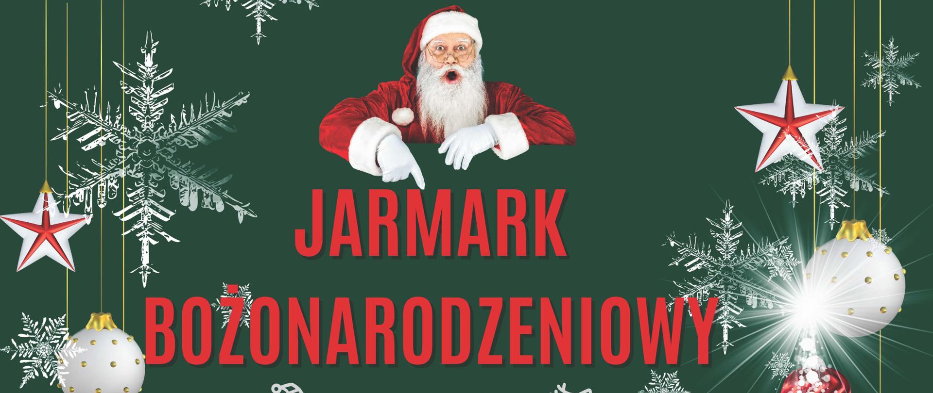 Plakat Jarmark Bożonarodzeniowy