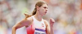Alicja Wrona-Kutrzepa podczas biegu sztafetowego