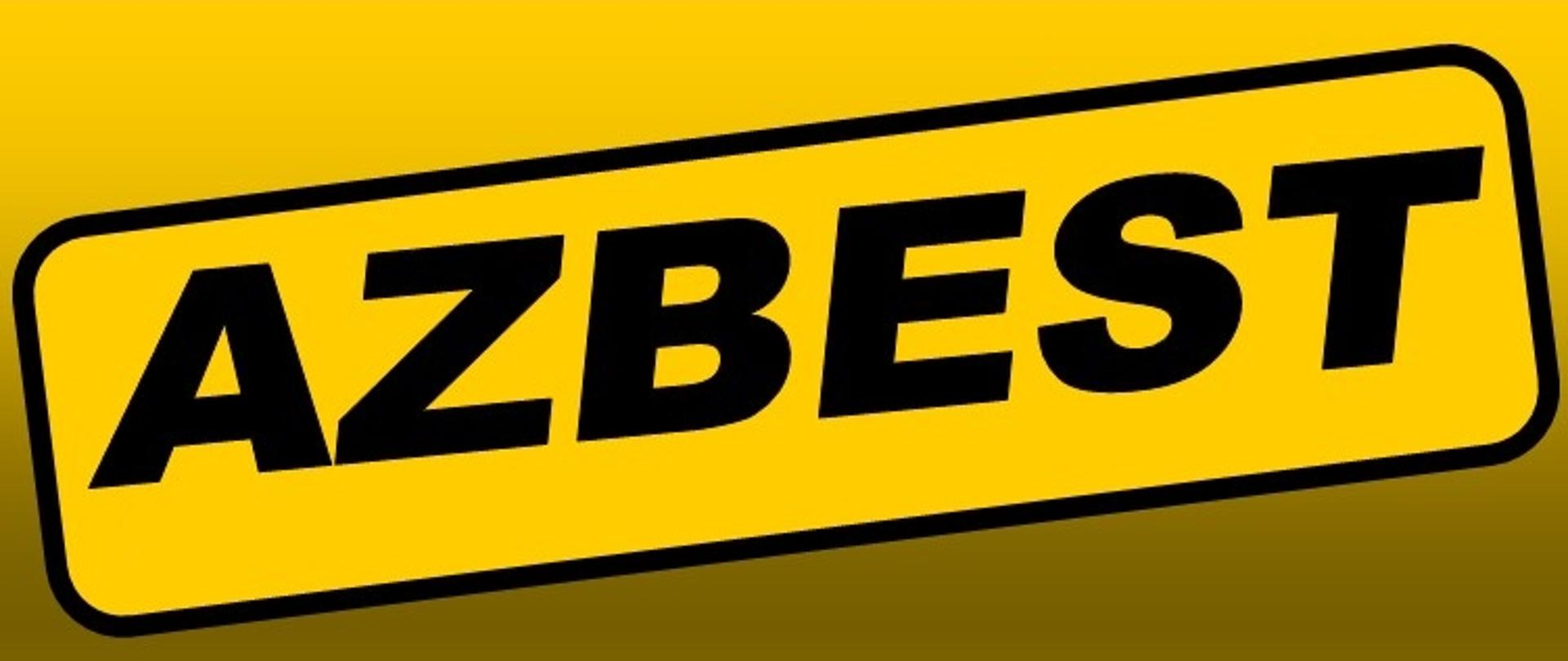 AZBEST - informacja Burmistrza Janowca Wielkopolskiego -plakat
