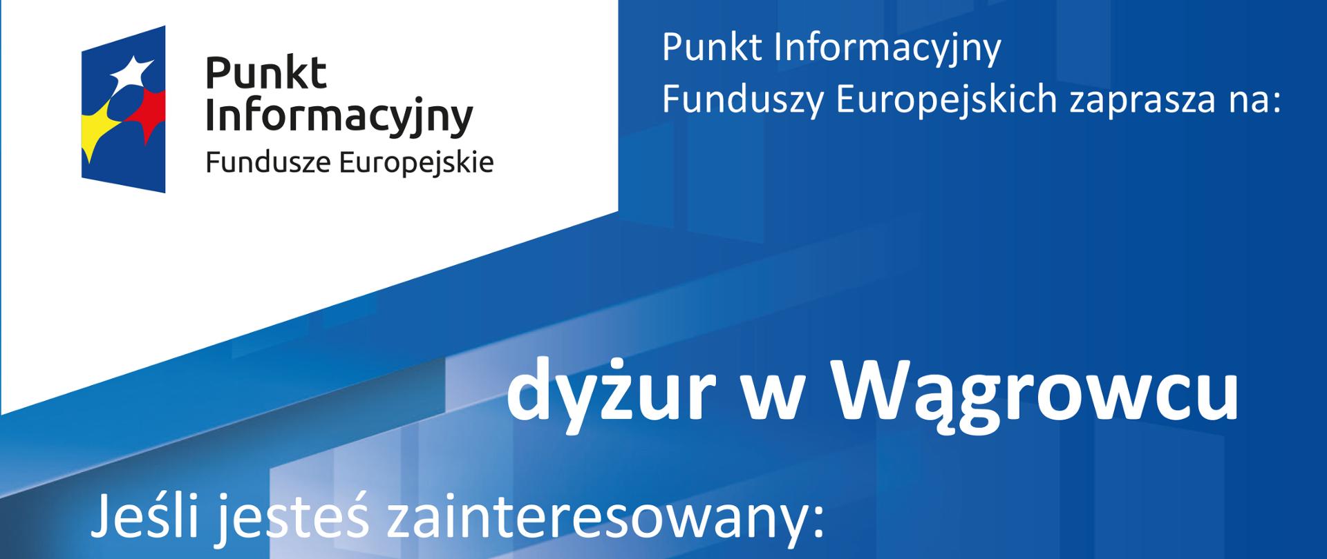 Mobilny Punkt Informacyjny - plakat