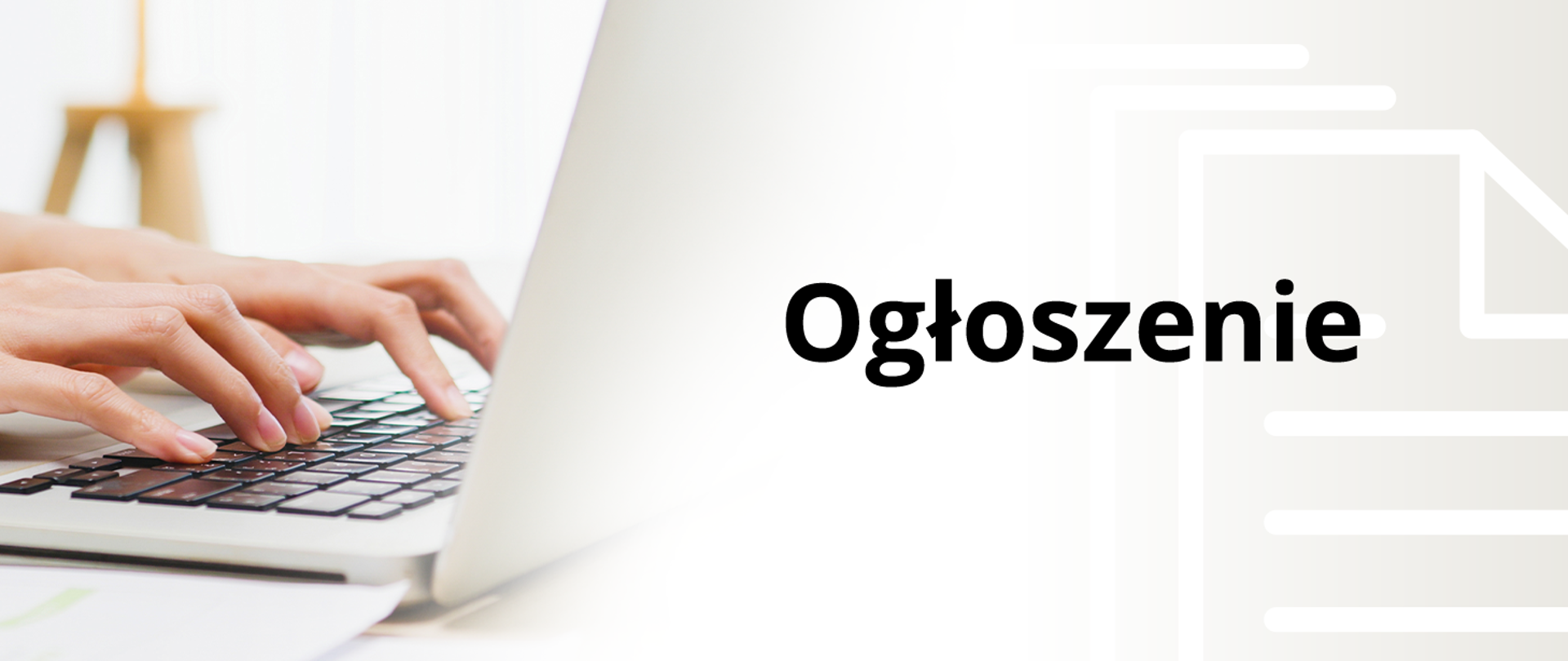 ogłoszenie