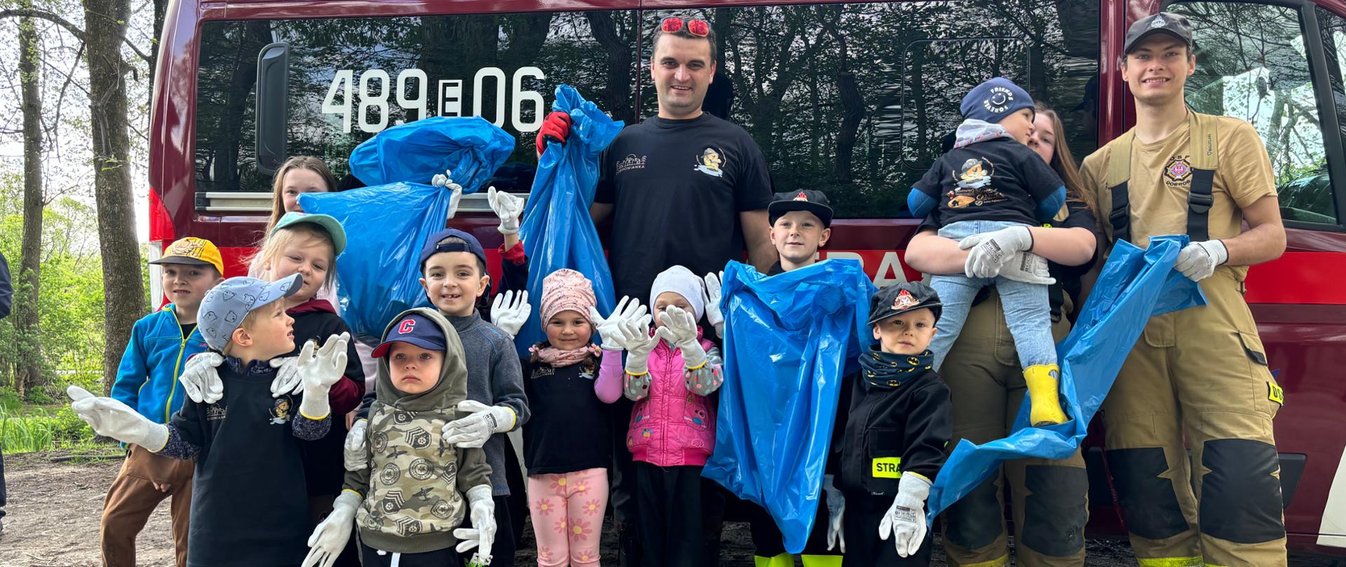 Sprzątanie doliny rzeki Grabi