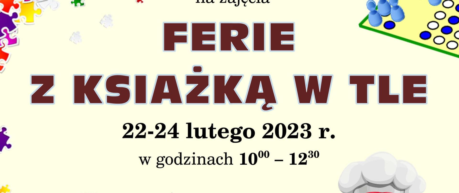 Ferie z książką w tle