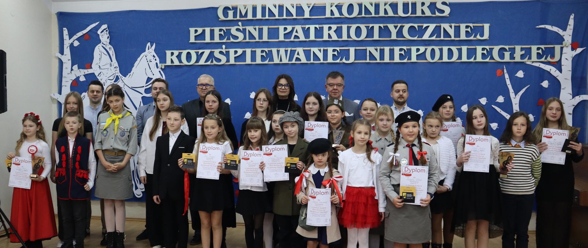 Gminny Konkurs Pieśni Patriotycznej 