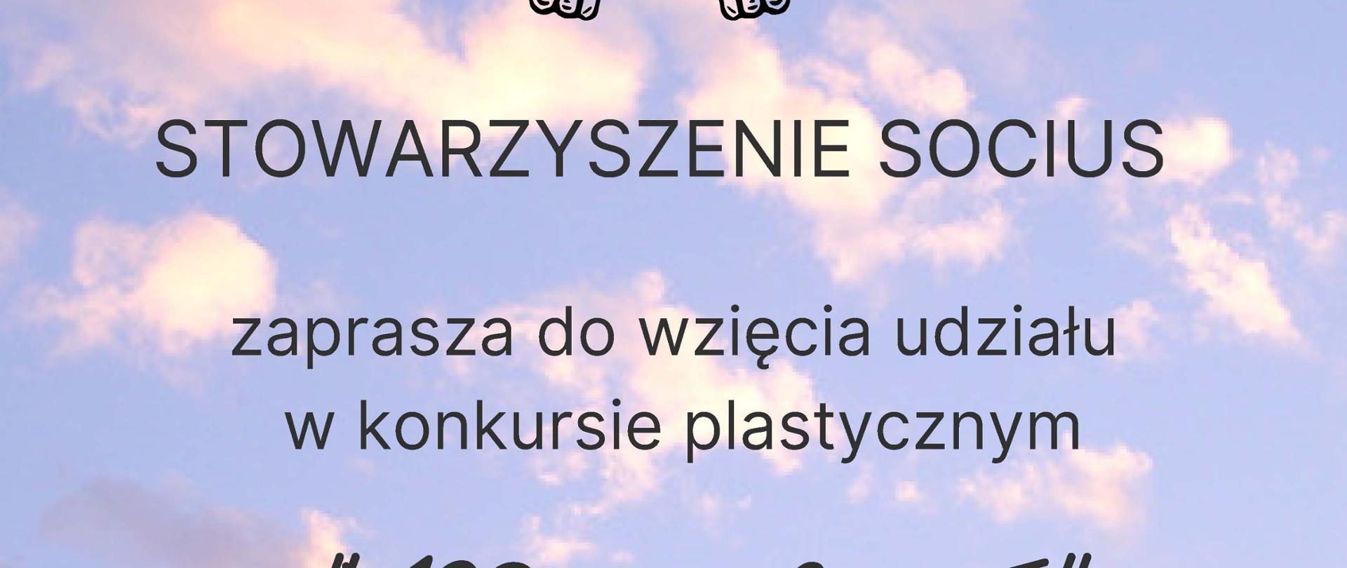 Plakat konkurs Mój Anioł