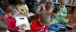 Zajęcia w bibliotece z pracownikami instytucji